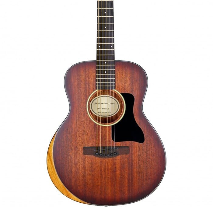 Adam Black O-2 Travel Acoustic Guitar Armrest Bevel w/GB