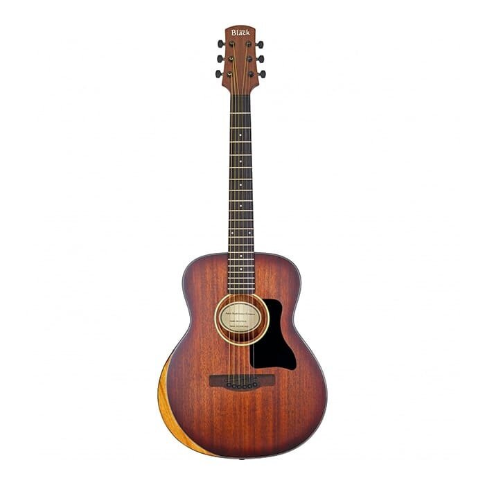 Adam Black O-2 Travel Acoustic Guitar Armrest Bevel w/GB