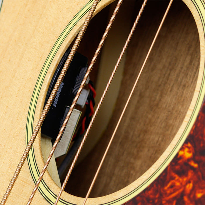 Adam Black O-2 Travel Electro Acoustic Bass w/Bag MK2