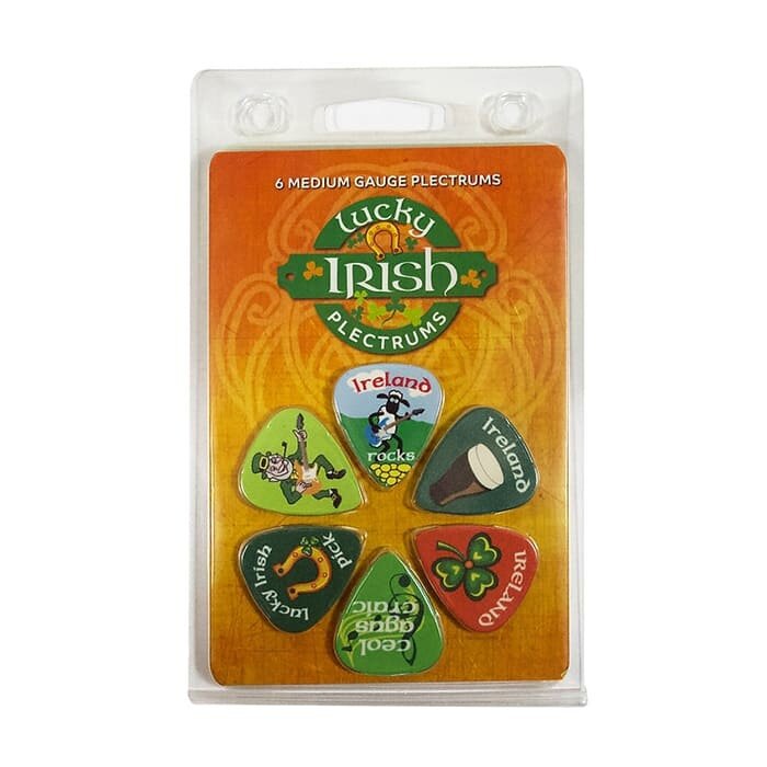 Lucky Irish Guitar Pick 6 Pack