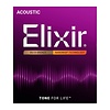 Elixir (3 Pack 11027) Acoustic Guitar String 80/20 Custom Light 11-52