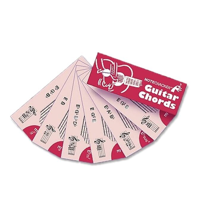 Notecracker Guitar Chords GTR Flashcards