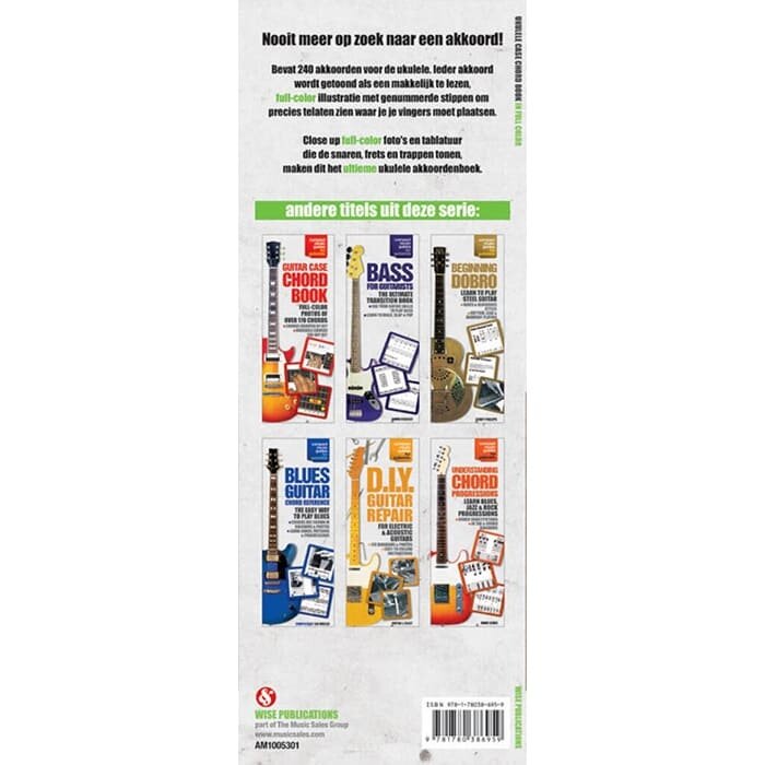 Ukulele Case Chord Book (Dutch Edition)