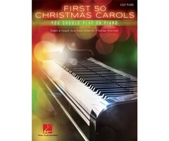 First 50 Christmas Carols Easy Piano