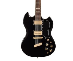 Guild Polara Kim Thayil In Black - Hb-1'S W/ Compensated Stop Tail