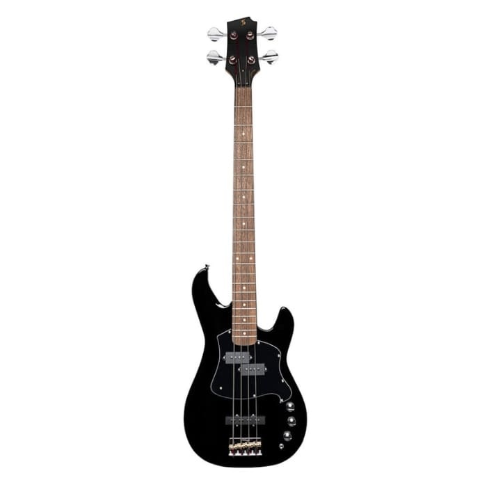 Stagg Electric Bass Silveray P Style Blk