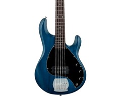 Sterling Sub Ray 5 Trans Blue Satin 5-String R/W F/B M/N