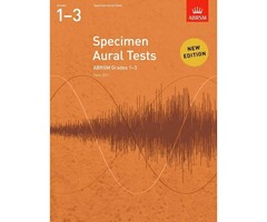 ABRSM Specimen Aural Tests - Grades 1-3 (2011+) Book Only