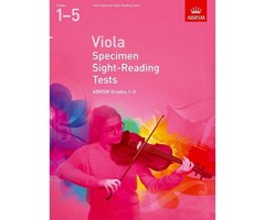 ABRSM Viola Specimen Sight-Reading Tests - Grades 1-5 (From 2012)