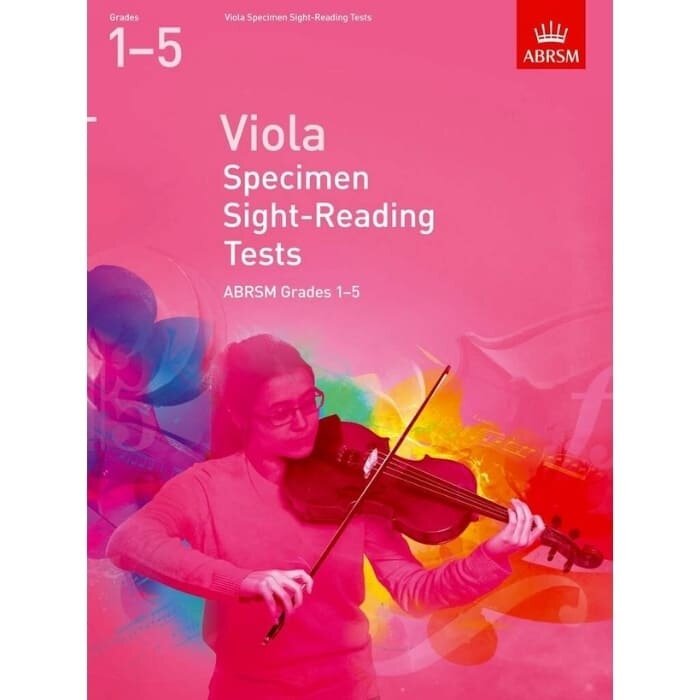 ABRSM Viola Specimen Sight-Reading Tests - Grades 1-5 (From 2012)