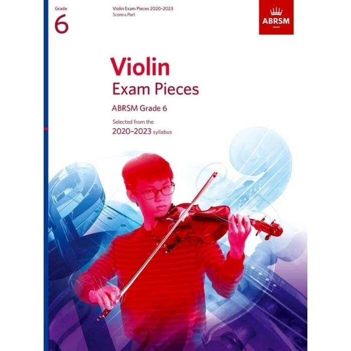 ABRSM Violin Exam Pieces 2020-2023 Grade 6 Score And Part