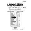 Mendelssohn: 15 Miniatures For Violin And Piano Vol 1