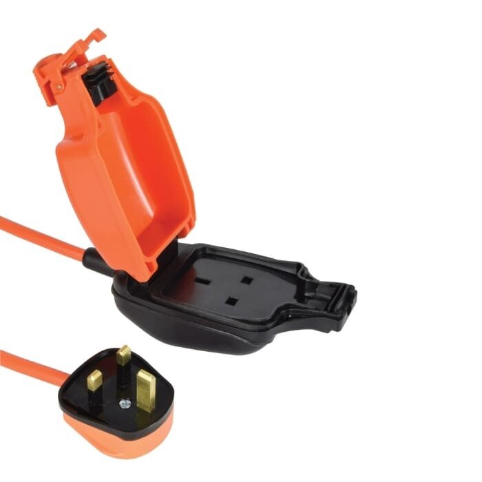 Mercury IP54 1 Gang Socket 5M Extension Cable