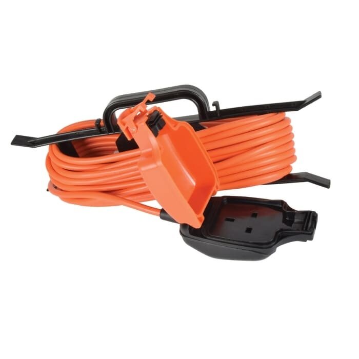 Mercury IP54 1 Gang Socket 5M Extension Cable