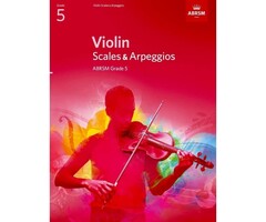 ABRSM Violin Scales and Arpeggios (from 2012) Grade 5