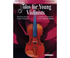 Solos for Young Violinists - Volume 3 (Book)