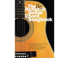 The Big Acoustic Guitar Chord Songbook Lyrics & Chords Book
