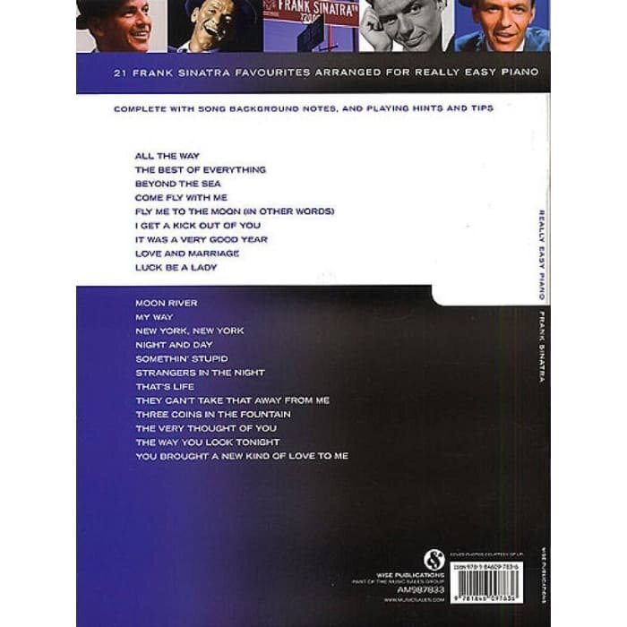 Really Easy Piano Frank Sinatra