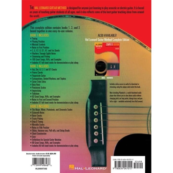 Hal Leonard Guitar Method: Complete Edition + Audio