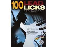 Alan Warner: 100 Lead Licks For Guitar