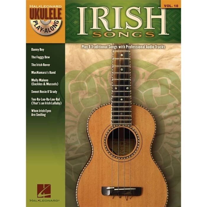 Ukulele Play-Along Volume 18 Irish Songs Ukulele Book/CD