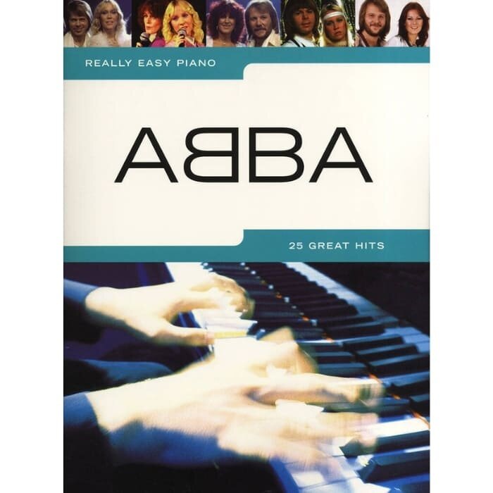 Really Easy Piano Abba Piano Book