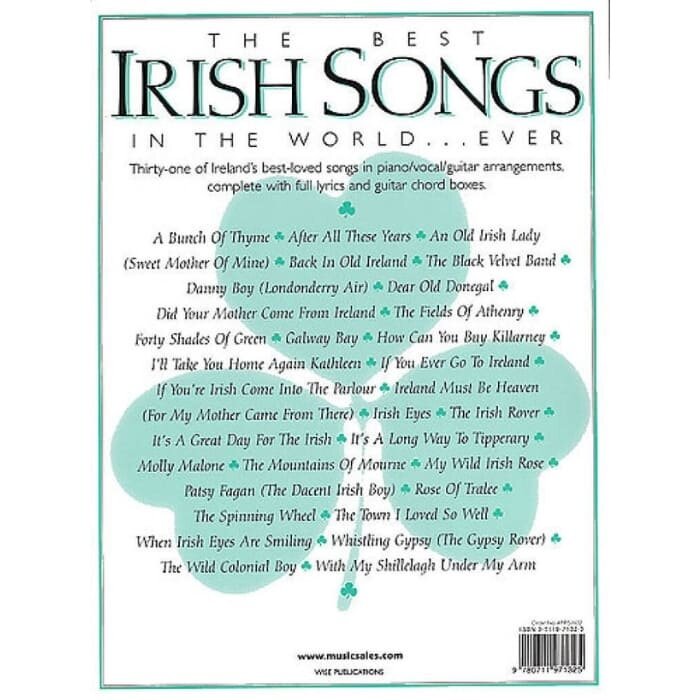 The Best Irish Songs In The World..Ever