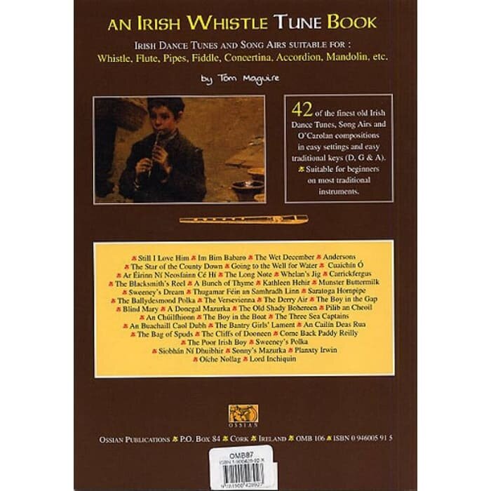 An Irish Whistle Tune Book