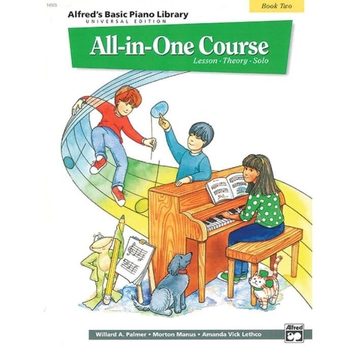Alfred's Basic Piano Library: All-In-One Course Book Two