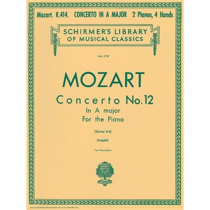 Mozart Concerto No. 12 in A, K.414
