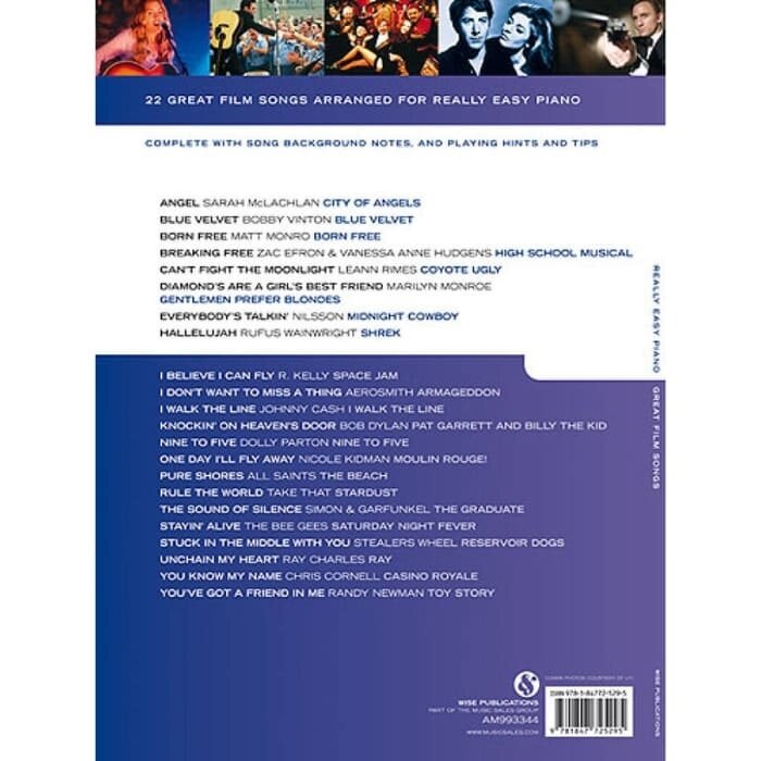 Really Easy Piano Great Film Songs