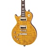 Vintage Vintage V100AFD Reissued Electric Guitar Lef Hand Paradise Flamed Amber
