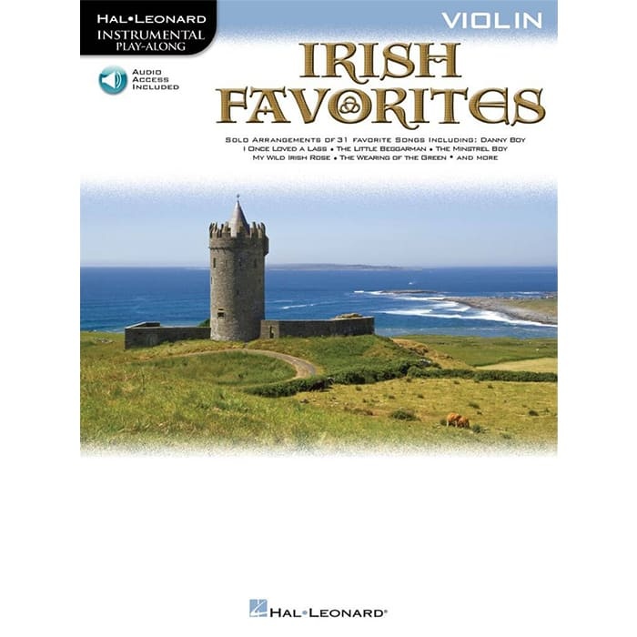 Instrumental Play-Along Irish Favorites Violin Book