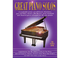 Great Piano Solos The Purple Book Revised Edition PF Book