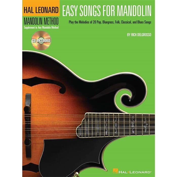 Easy Songs For Mandolin Hl00695866
