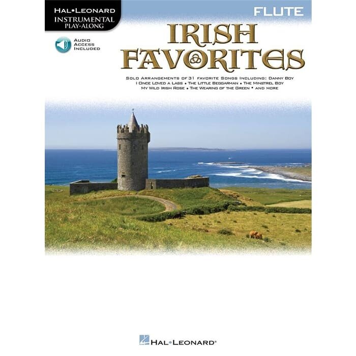 Instrumental Play-Along Irish Favorites Flute Book