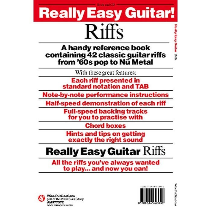 Really Easy Guitar Riffs
