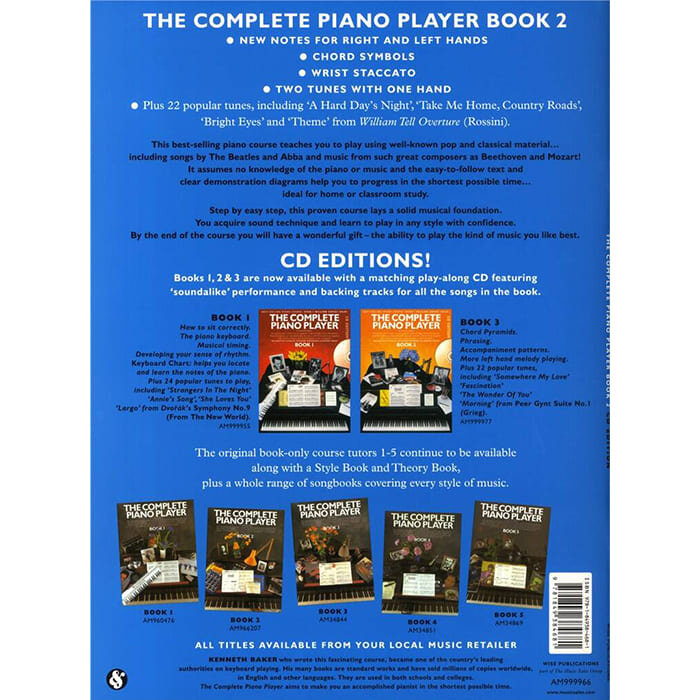 The Complete Piano Player: Book 2 - Edition