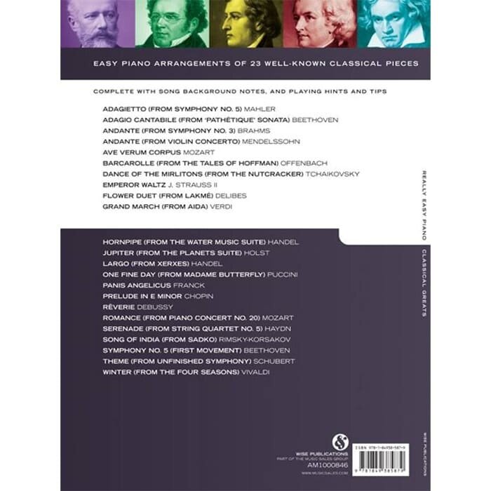 Really Easy Classical Greats