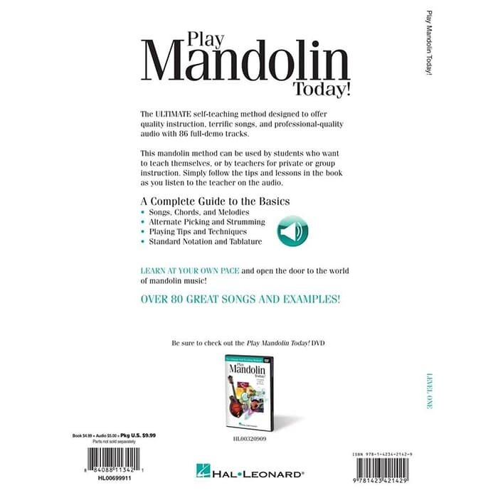 Play Mandolin Today With CD