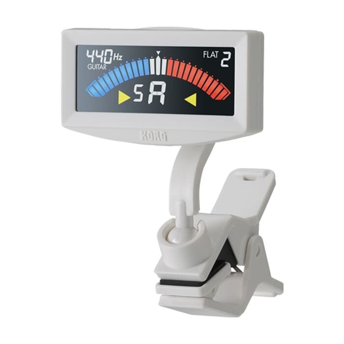 Korg Pitchcrow Clip-On Tuner White