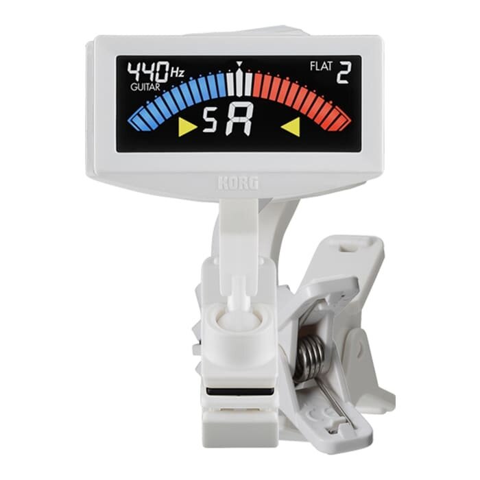 Korg Pitchcrow Clip-On Tuner White