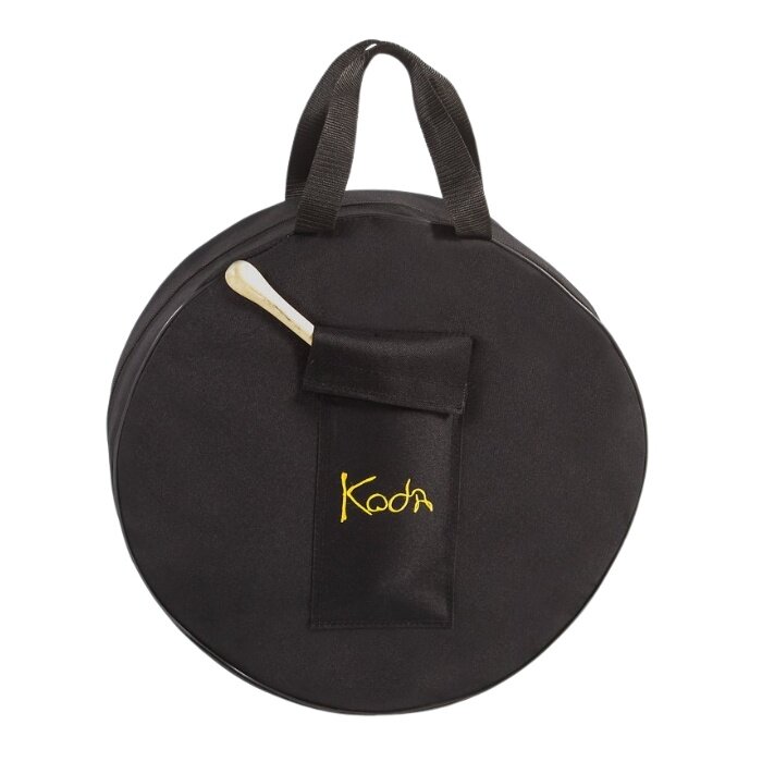 Koda Bodhran 12”x3” Black - Claddagh with Bag & Beater