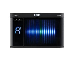 Korg GA-CS Tuner With 3D Strobe  Display - Black