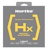 Hartke Light, Nickel, 5 String set (45, 65,  80, 105, 130)