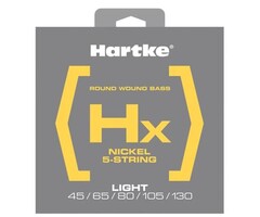 Hartke Light, Nickel, 5 String set (45, 65,  80, 105, 130)