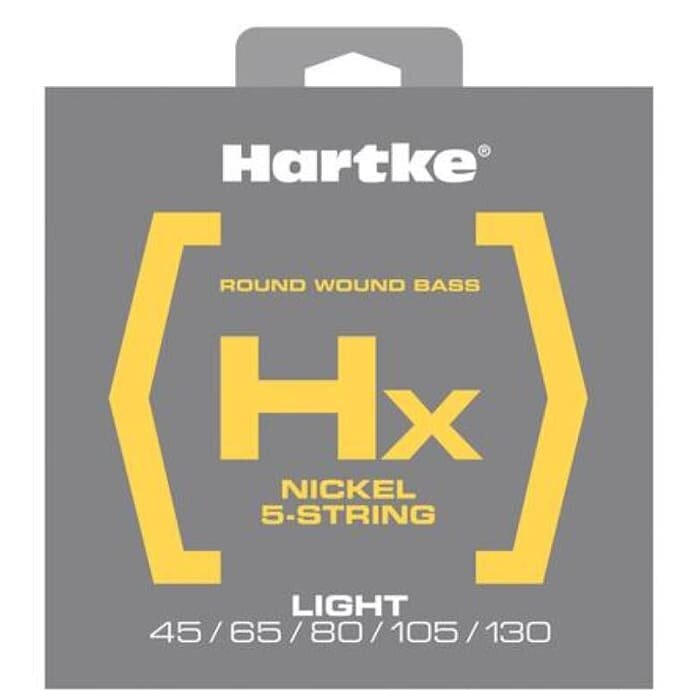 Hartke Light, Nickel, 5 String set (45, 65,  80, 105, 130)