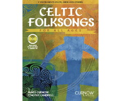 Arr James Curnow: Celtic Folksongs For All Ages Book+Cd (Flute, Oboe, Violin Or C-Melody)