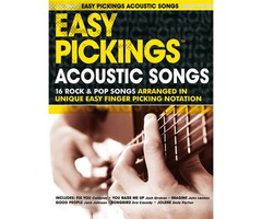 Easy Pickings Acoustic Songs Guitar Tab Book
