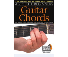 Absolute Beginners Guitar Chords Book + Audio Online